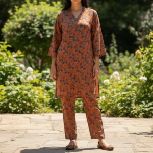 2 piece khaddar co ord set