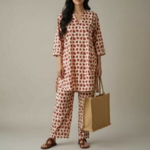 2 piece khaddar cord set